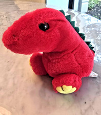 VINTAGE Swibco 1997 Puffkins Drake the Dragon Plush Toy Stuffed Animal