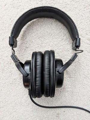 Audio-Technica ATH-M30 Professional Monitor Headphones Wired Black Tested