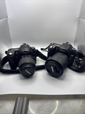 Digital Camera Lot Nikon D80 and D50 Untested Lenses 18-55 18-135 Extras DSLR