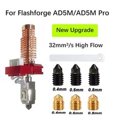 Hotend Nozzle Kit For Flashforge Adventurer 5M /5M Pro Printer Upgrade Parts Set