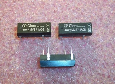 QTY (5) MVS7-1A05 CP CLARE DIP-14 5V 105 Ohm 1-form-A REED RELAYS MVS71A05 NOS
