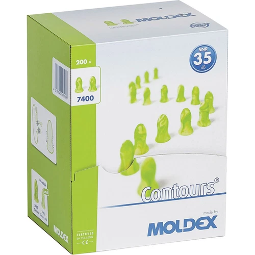 Moldex 740001 Contours Gehörschutzstöpsel 35 dB einweg    200 Paar