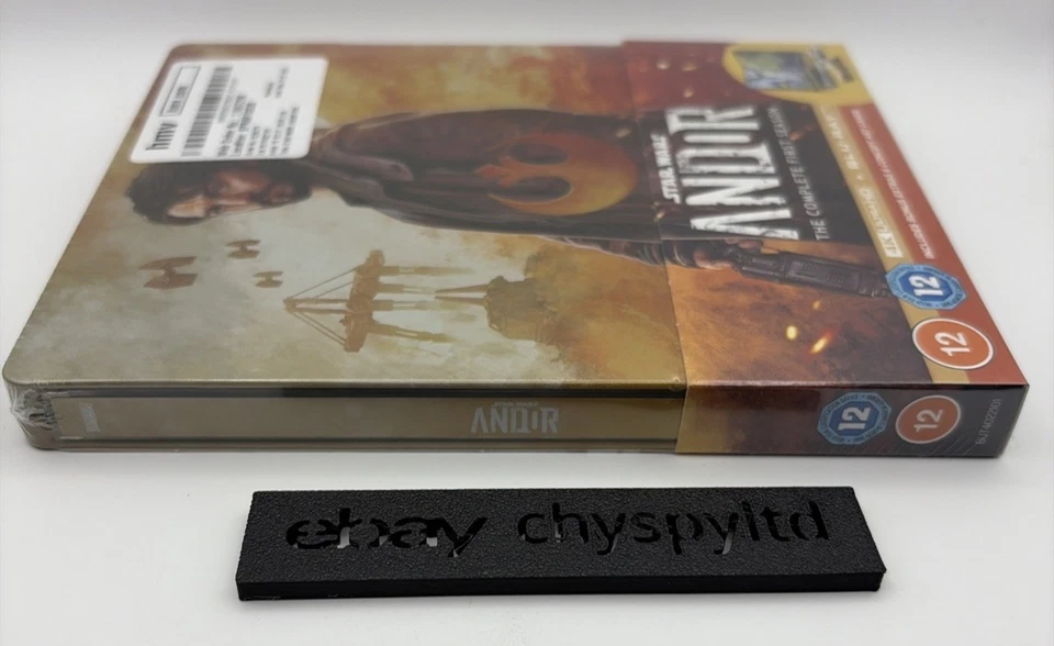 Star Wars Andor 4K UHD Blu-ray SteelBook UK Exclusive Debossed - Image 3 of 4