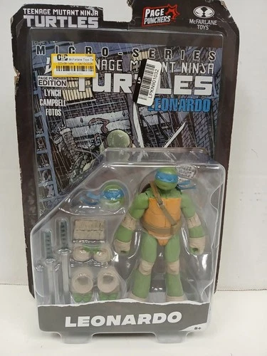 McFarlane Toys Page Punchers Teenage Mutant Ninja Turtles Leonardo NEW