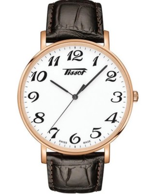 Tissot  Everytime Large Quartz White Dial Men's Watch T1096103601201