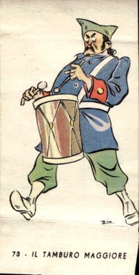 Buitoni Perugina 1936 # 73 THE MAJOR DRUM Figure.