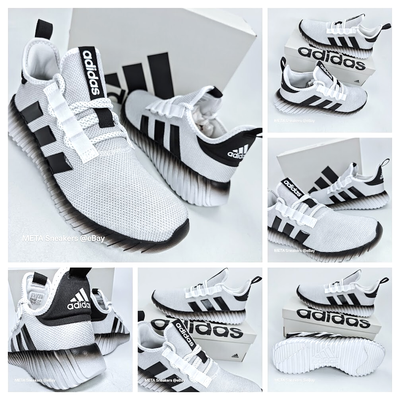 Adidas‎ Sneakers Mens 12 Kaptir 3.0 White Black Running Athletic Shoes IE6624 Amazon.com | adidas Mens Kaptir 3.0 Lace Up Sneakers Shoes  main image 4