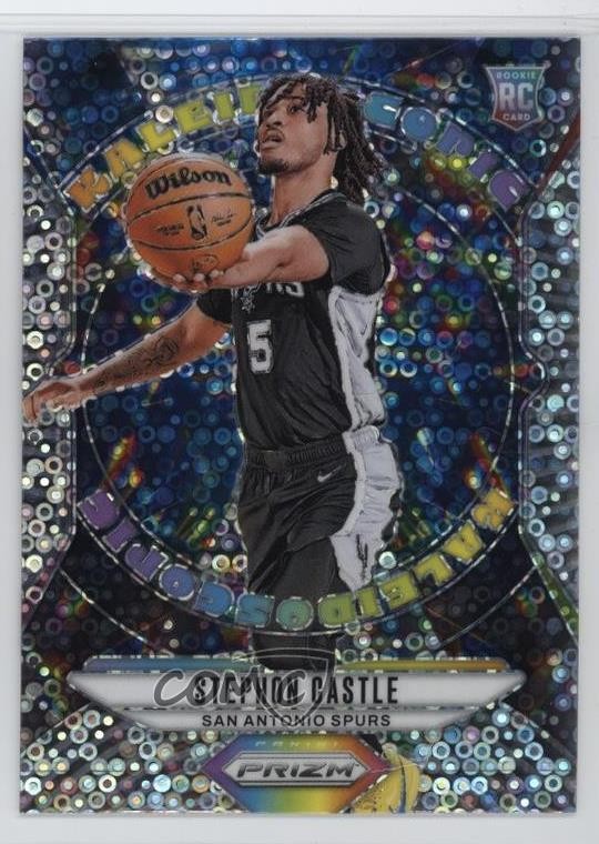 2024-25 Panini Prizm Kaleidoscopic Fast Break Prizm Stephon Castle #19 16hs
