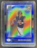 2024 Panini Donruss Optic Caleb Williams Blue Hyper Rated Rookie #201 Bears