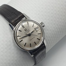 Omega Seamaster Automatic Genève Date Vintage Ladies Watch 21mm Swiss Made 70s