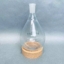 Chemglass Plastic Coated Recovery Flask 1000 ml Single Neck 24/40 STJ