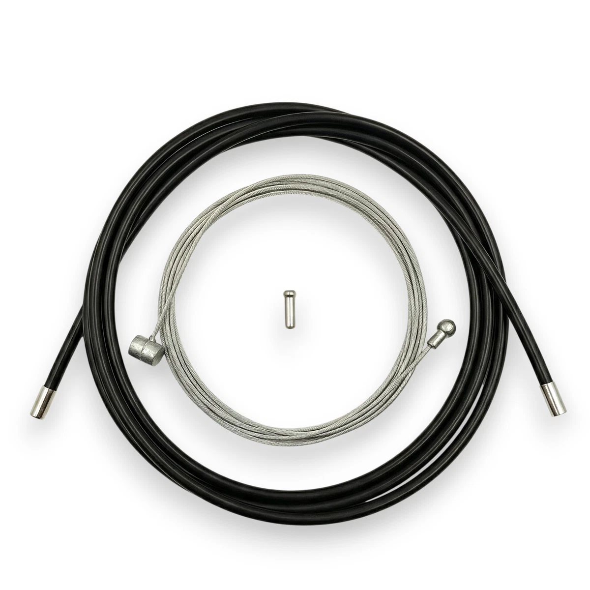 10 Embouts Gaine Câble Vélo - Acier 5.5mm 6mm 7mm | VTT VTC
