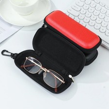 Hard Shell Glasses Case Lightweight Large Eyeglass Holder with Lanyard