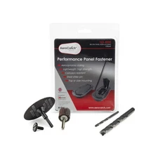 Aerocatch 125-4000 Xtreme Below Panel Flush Hood Latch and Pin Kit - Black, w...