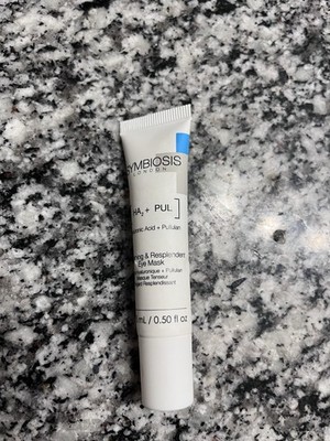 Symbiosis London HA2 + PUL Eye Mask Hyaluronic Acid Pullulan Firming 0.5 oz