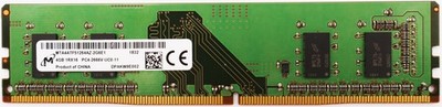 Micron UDIMM 4GB RAM Modul DDR4-2133 CL15 1RX8 Arbeitsspeicher