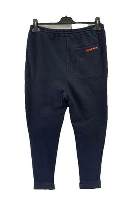 Prada Milano Men s Sweatpants Navy Blue 100% Cotton Made in Italy Size S #P5