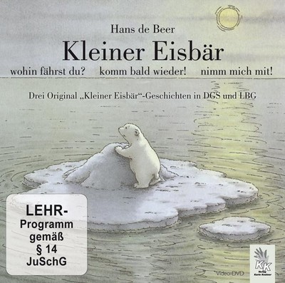 Kleiner Eisbär mit Gebärdensprache, Gebärdenwerk