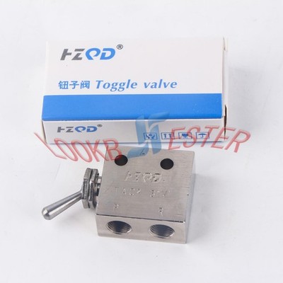 1/8'' TAC2-31V Air Pneumatic 2 Position 3 Way ON OFF Switch Knob Toggle Valve *bn