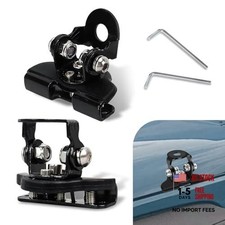 2PCS LED Hood Mounts, Stainless Steel LED Light Bar Mounting Brackets,