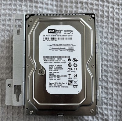 80 GB SATA FESTPLATTE WESTERN DIGITAL WD800AAJS