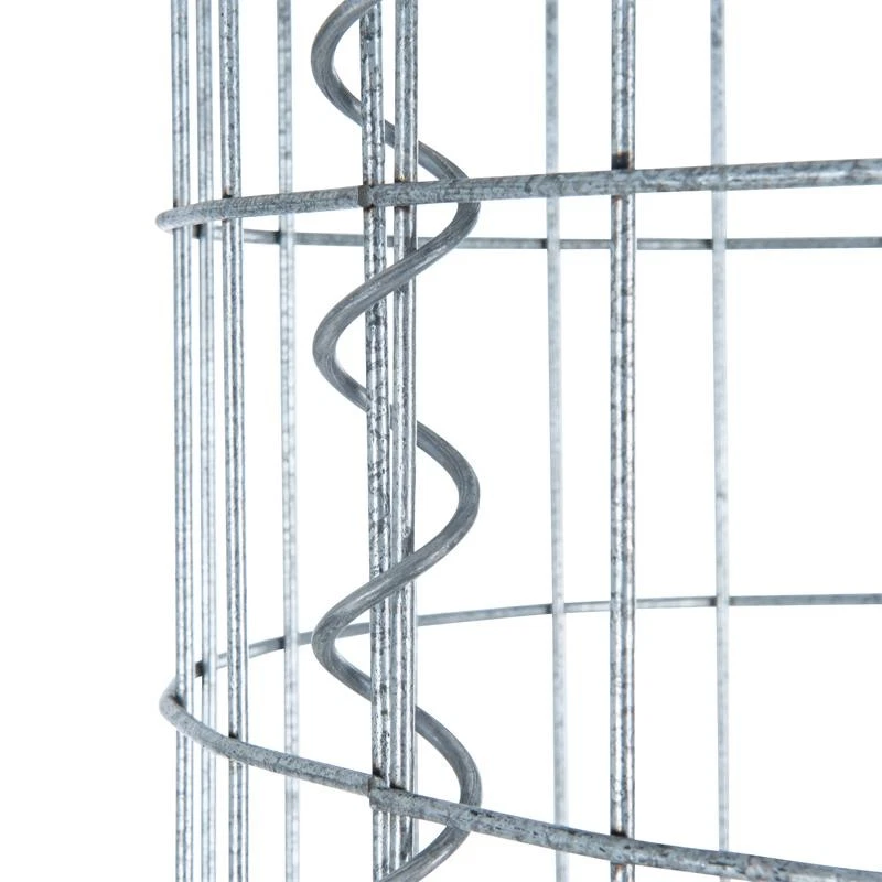 Gabionen Gabionensäule rund Ø35 cm Stein Korb Draht Gitter 1er oder 2er Set Pack - Bild 2 von 4