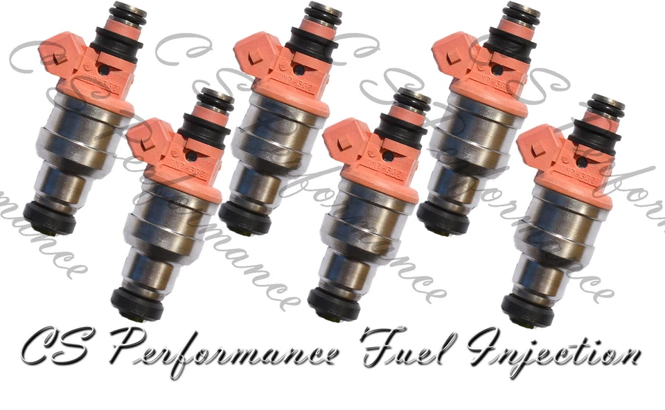 Juego de inyectores de combustible Nikki OEM para 94-96 Dodge Stealth 3.0 V6 95 Foto 3 de 4