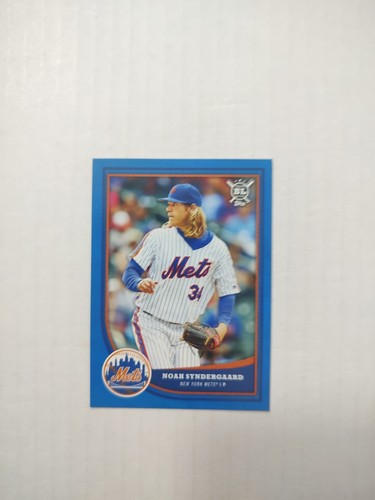 2018 Topps Big League Noah Syndergaard [Blue] #282 card