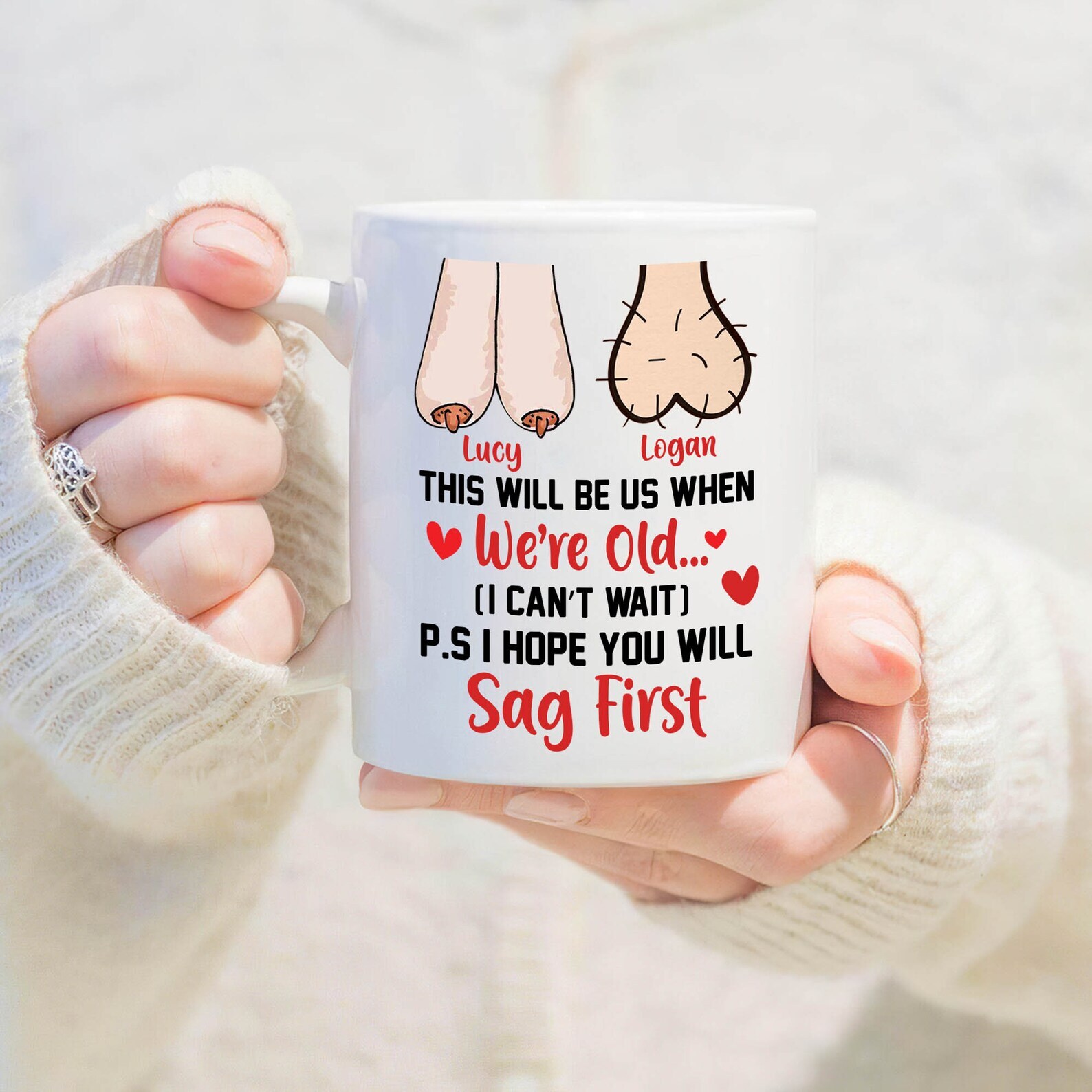 Funny Custom Mug Personalized Funny Mug Anniversary Gift For Girlfriend Wife