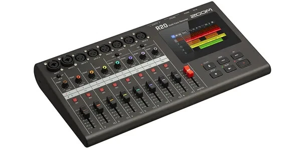 ZOOM R20 Multi-Track Recorder USB Audio Interface Touchscreen Japan New - Image 2 of 4