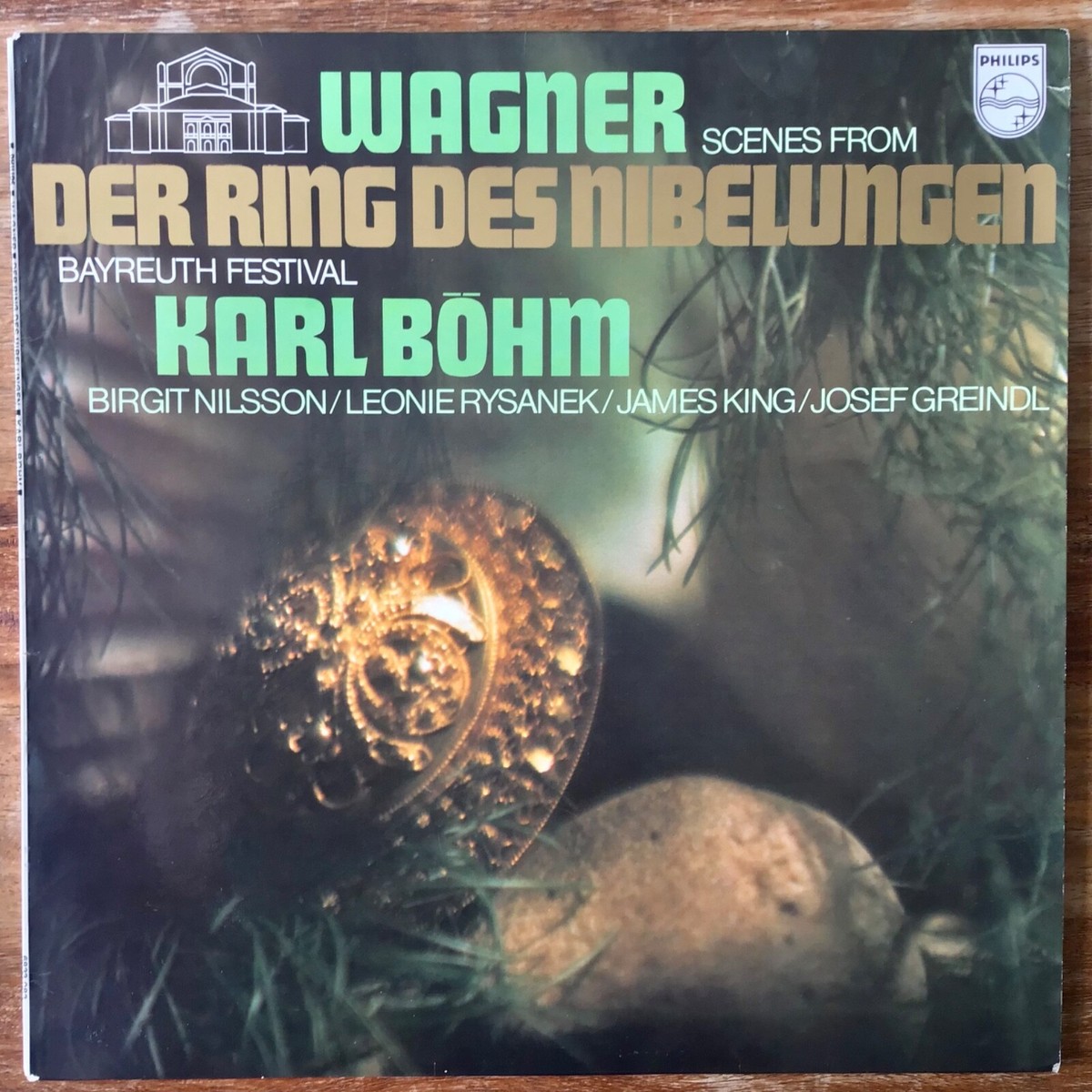 Wagner ~ Scenes From Der Ring ~ Karl Bohm (Philips 6833 083) 1973