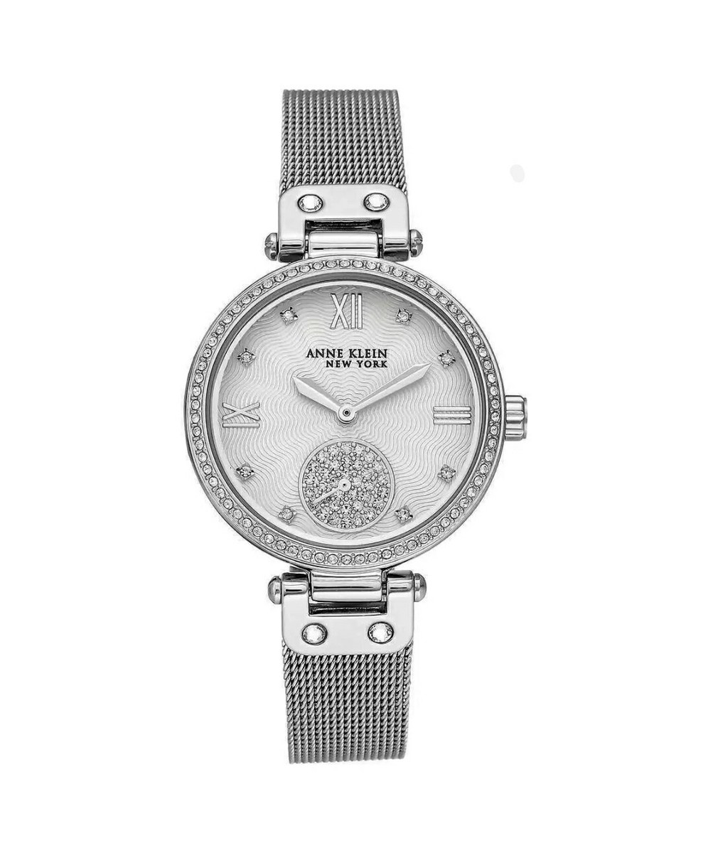 Anne Klein New York 12/2309SVSV Swarovski Crystal Mesh Band  display picture 2