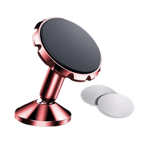 Holder For Smartphone 360?? Rotatable Car Phone Holder Magnetic Phone Stand - Zdjęcie 4 z 9