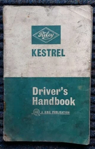 Manuals/Handbooks Riley Car Owner & Operator Manuals