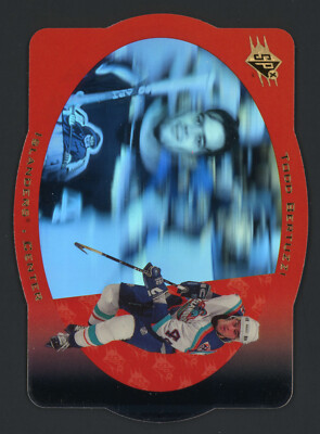 1996-97 SPx #30 Todd Bertuzzi Orange Die Cut Holo Islanders