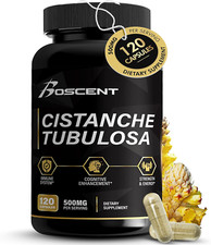 Cistanche Tubulosa Extract 500 Mg - 50 Echinacosides 10 Acteosides - Cistanche