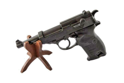 Denix Walther P38 Non-Firing Replica Gun WWII, Metal Body, Full