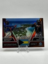 Sebastian Walcott / Ryan Reckley 2024 Bowman Chrome International Impact II-21