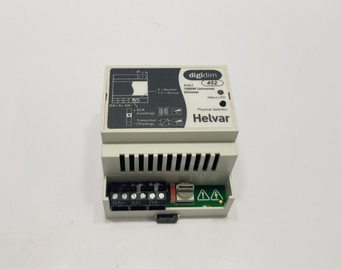 HELVAR DIGIDIM 452 DALI 1000W UNIVERSAL DIMMER | eBay