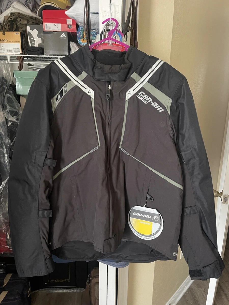 New Men s Motorcycle Jacket large Black. Roadster BRP Spyder