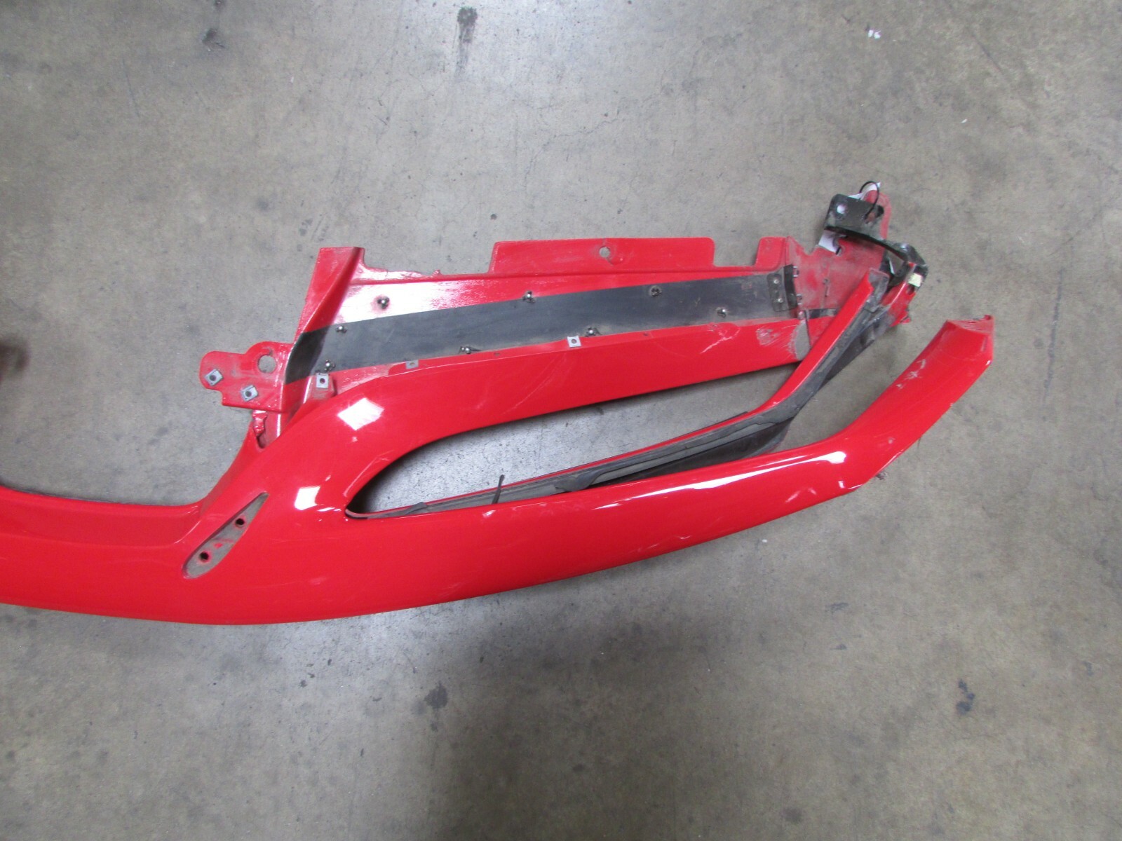 Ferrari 488, Front Spoiler Valance, Damaged, Used, P/N 86707910