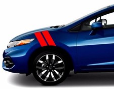New 4 Fender Hash Bar Marks Vinyl Sport Racing Stripes Decal Fits Honda Civic New 4 Fender Hash Bar Marks Vinyl Sport Racing Stripes Decal Fits Honda Civic