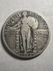 1928 S Silver Standing Liberty Quarter, San Francisco, Fine/VF Details #138