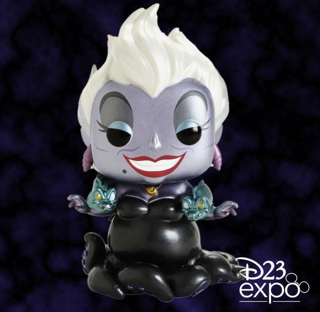 Funko Pop Disney The Little Mermaid 30th Anniversary D23 Ursula Flotsam