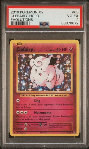 Clefairy graded PSA 4 for sale on eBay
