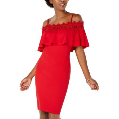 open lace back dress Amazon.com: BCX Womens Juniors Halter Scuba Fit & Flare Dress Red 13 :  Clothing, Shoes & Jewelry main image 0