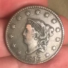 Photo of a 1817-P Large Cent from an eBay listing that sold on Jul 20, 2026