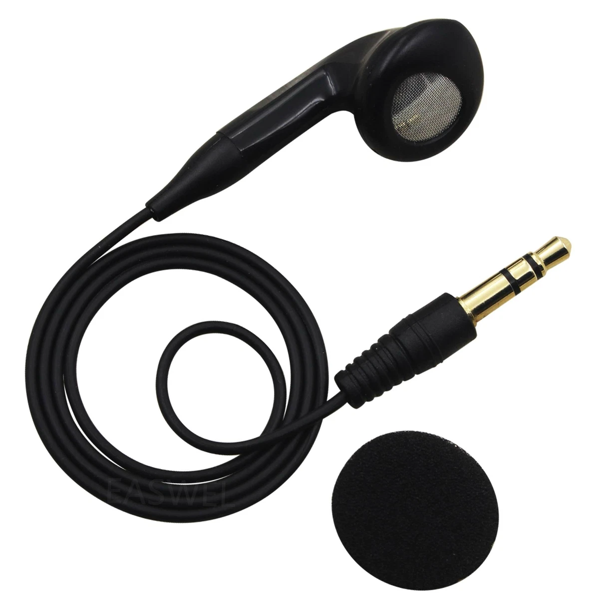 3.5mm Mono Single Earphone Earbud Headset For Samsung For Apple eBay