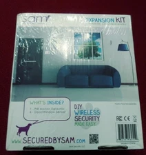 Brand New Sam Self Activated Monitoring EXPANSION DIY Wireless Secuity Kit  