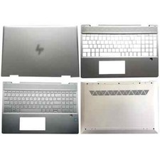For HP ENVY X360 15-DR 15M-DR 15-DR1005TX LCD Back Cover/Palmrest/Bottom Case
